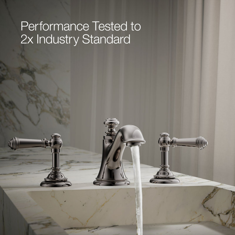 Artifacts® Bathroom Sink Lever Handles, Vibrant Titanium