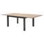 Kalem Rectangular Extendable Outdoor Dining Table - 160 cm W 115 cm D
