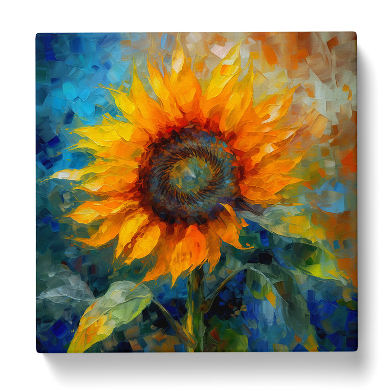 Modern Wall Art - Wrapped Canvas - Framed Print, 35cm H x 35cm W x 3cm D
