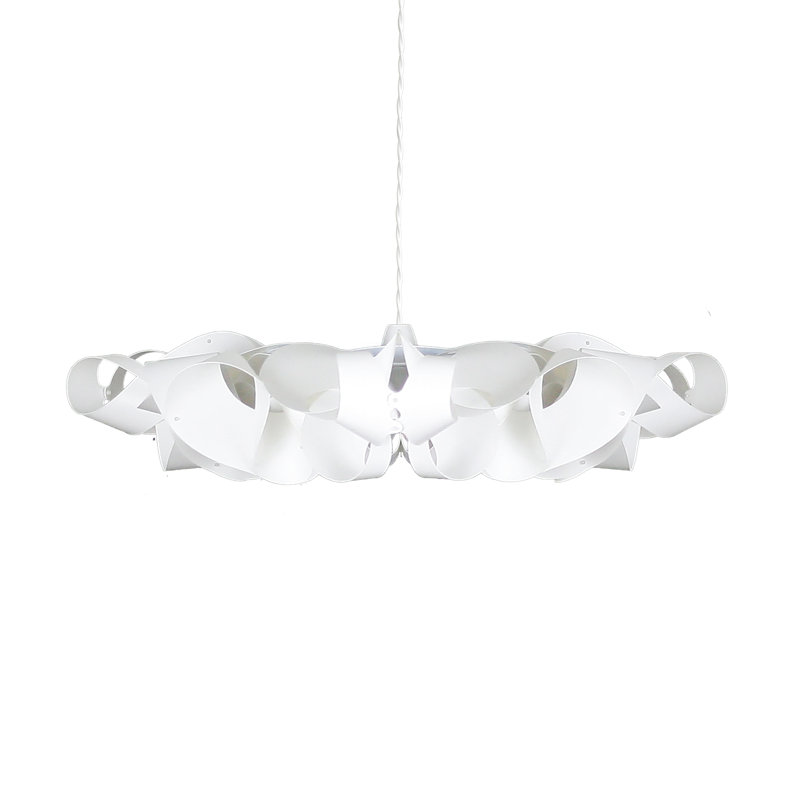 Starflake 12.5cm H Plastic Novelty Pendant Shade