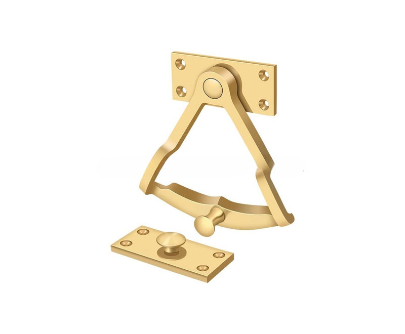 Latch/Catch/Bolt, PVD Polished Brass