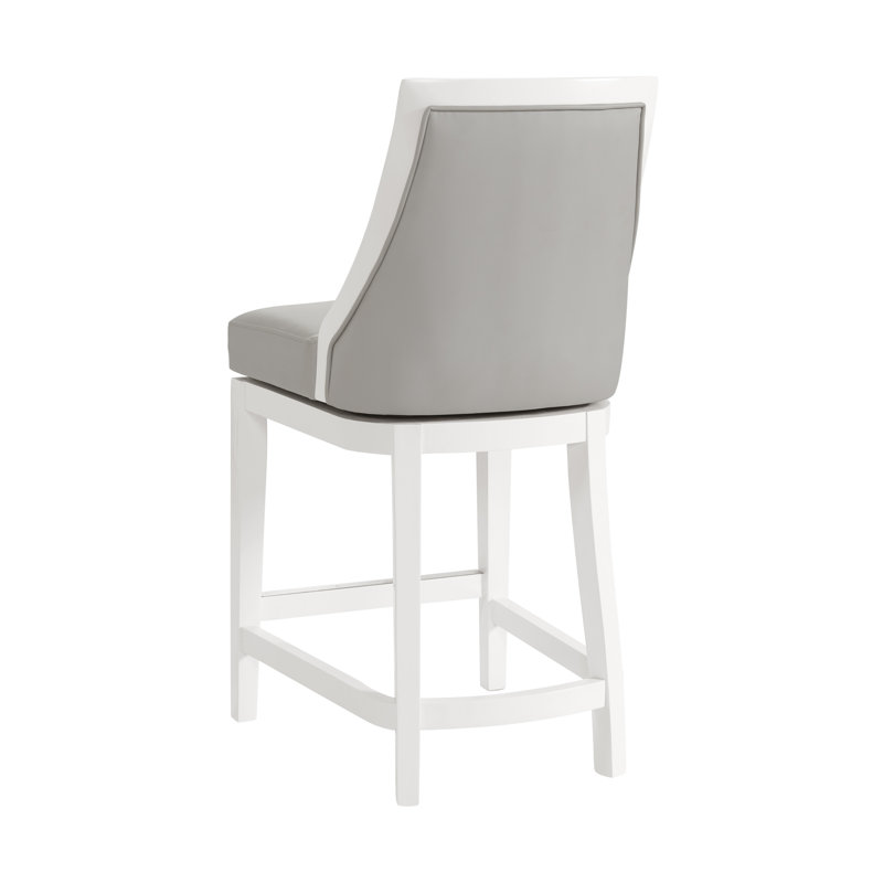 Tabouret pivotant à hauteur de bar Ellie, siège d'une hauteur de 26 pouces, simple, 1