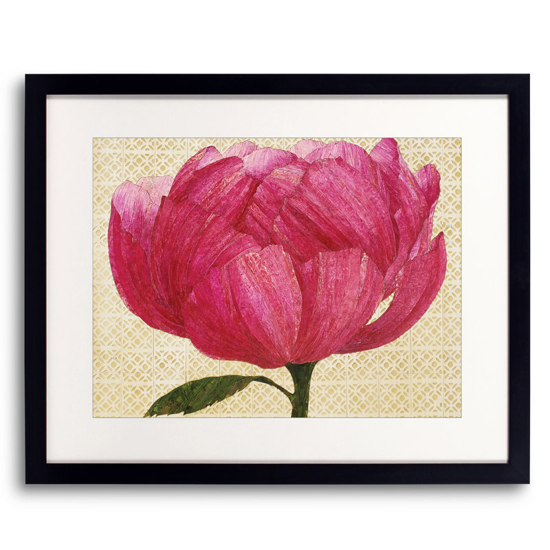 Pivoine rose par Karen Sikie