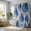 Rideau de douche Denim Rain - Premium-484129578