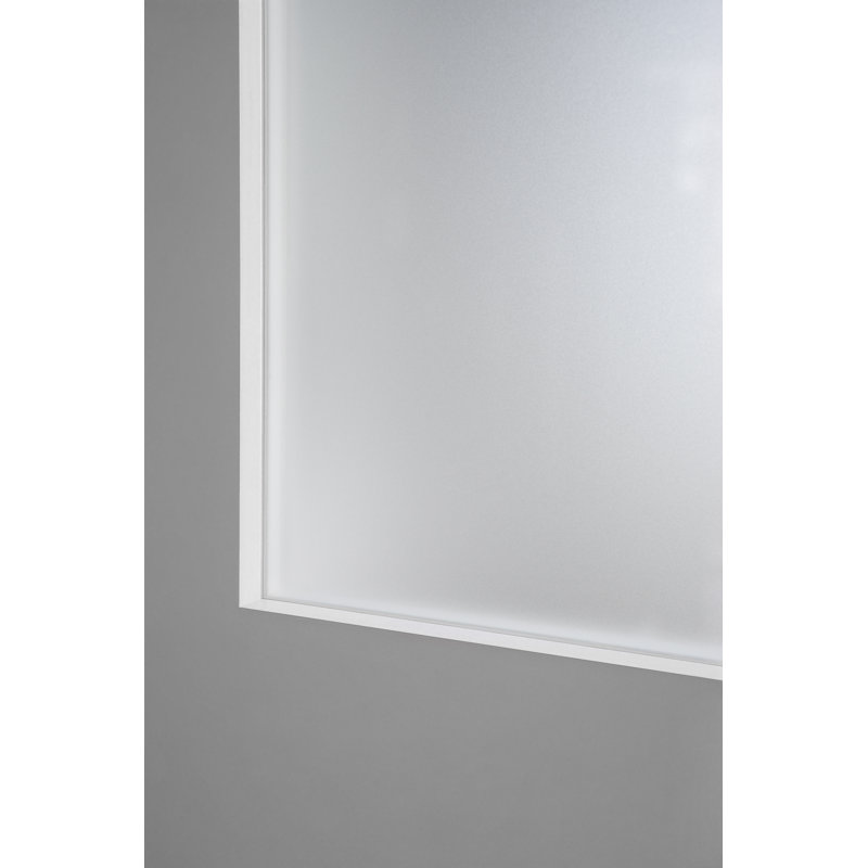 Porte intérieure en verre trempé givré Shaker, 32 po x 80 po