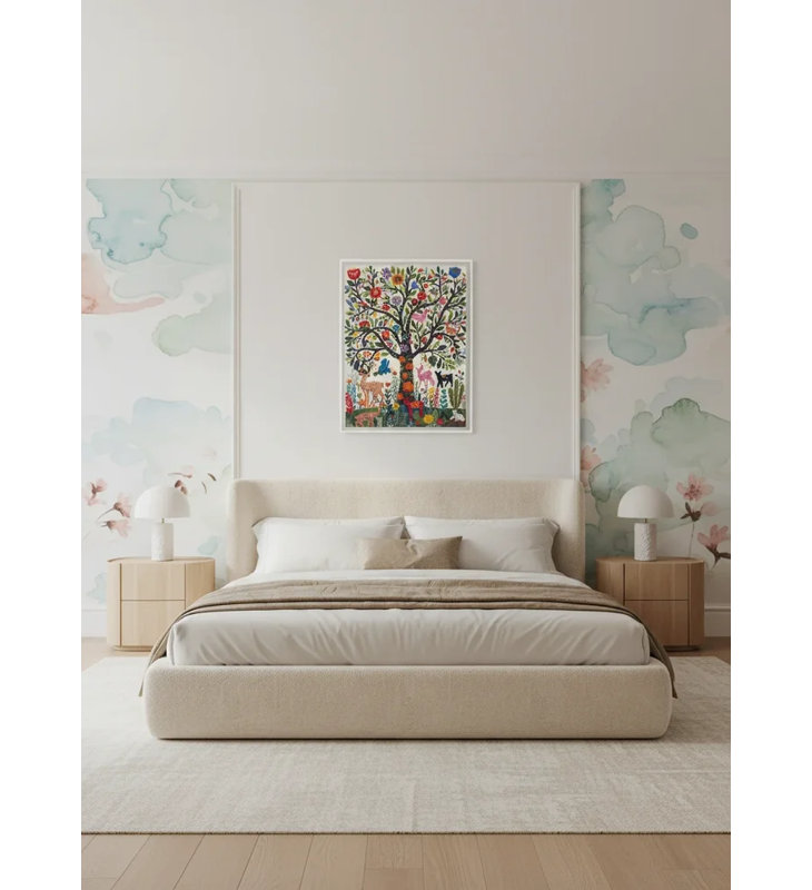 Rêve de forêt vibrant