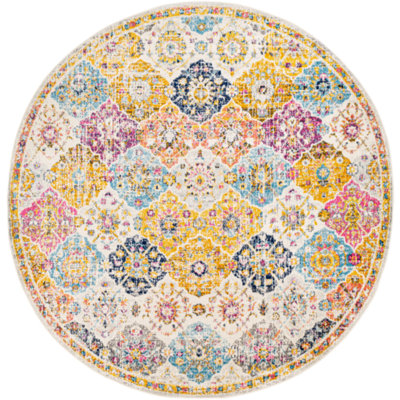 Hillsby Oriental Saffron/Burnt Orange/Garnet Area Rug