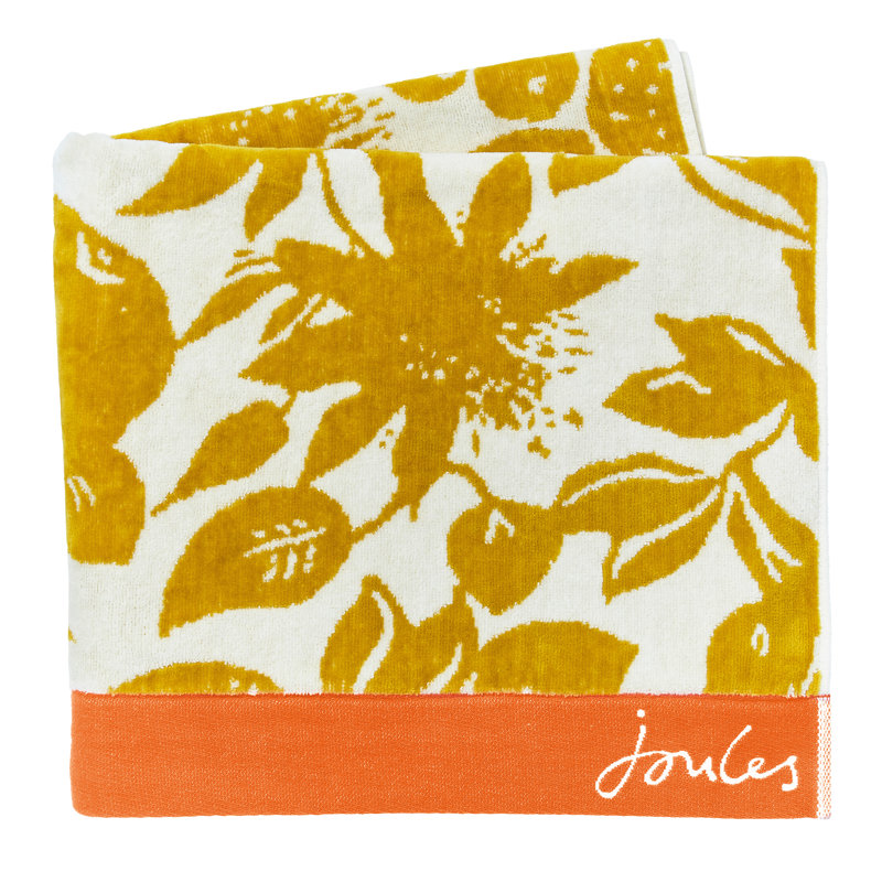 Fruity Floral Bath Towel Single