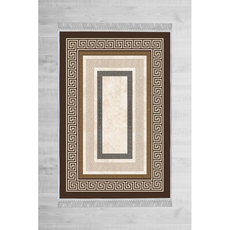 Tapis de couloir luxueux, 100% velours, 31,5 po x 59,1 po | Semelle en coton antidérapant, hauteur des poils: 0,4 po | Antibactérien et lavable à la machine, impression numérique 3D | Design élégant pour le salon et le vestibule