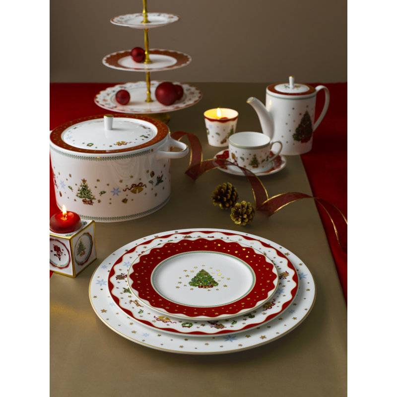 My Noel Bone China Appetizer Plate