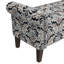 Stylish Storage : Rolled Arm Style, Floral Pattern Design Attractive Fabric, Spacious Compartment