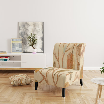 Fauteuil de chambre revêtu de cuivre Copper Branches Composition - Lake House