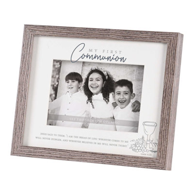 Brown Picture Frame with Mat