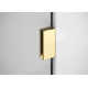 Vela 36 in. x 78 in. Fully Frameless Single Fixed Shower Panel