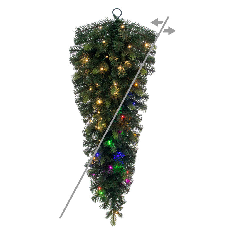 Fleur de larme en sapin Welch Fraser de 36 pouces, 3 mm, 50 cm³, Colour Changing