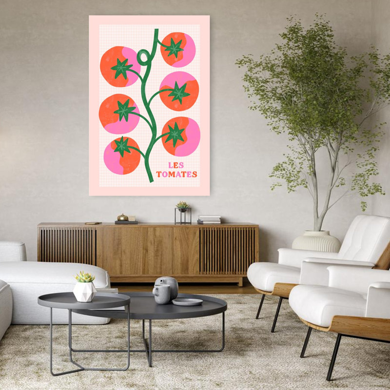 Art mural Les Tomates, H 48 po x l 32 po