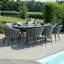 Sladkowski Outdoor Fabric 8 Seat Oval Dining Set-1068220532-1068220535