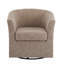 Fauteuil demi-tonneau pivotant en similicuir-1233101587-1233101598
