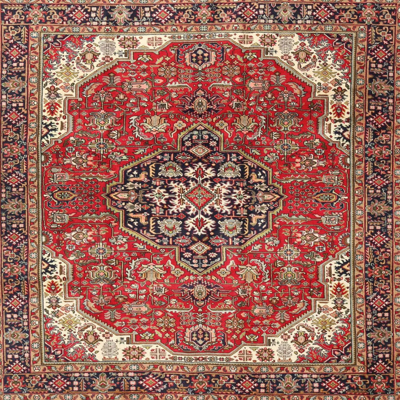 Oriental Indoor Rug, Square 6'