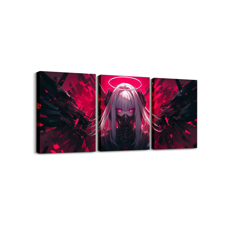 3 Piece Wrapped Canvas Print