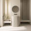 Lavabo de salle de bain sur pied 23,6 po