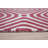 Corrigan Luxurious Red Hand Tufted Wool Ivory Contemporary Geometric Area Rug-18713915