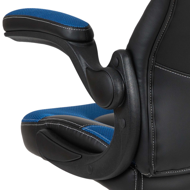 Fauteuil de jeu à dossier haut Ariquer, Bleu
