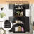 68" Corner Kitchen Pantry With 4 Doors And Adjustable Shelves-1859421548