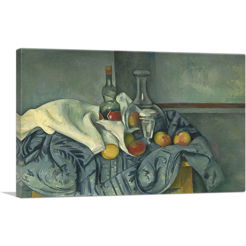 La bouteille de menthe poivrée - 1895, H 12 po x l 18 po x P 1,5 po