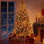 Lighted Artificial Pine Christmas Tree-618008841