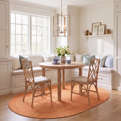 Garbrand Hand Woven Cotton Solid Color Rug