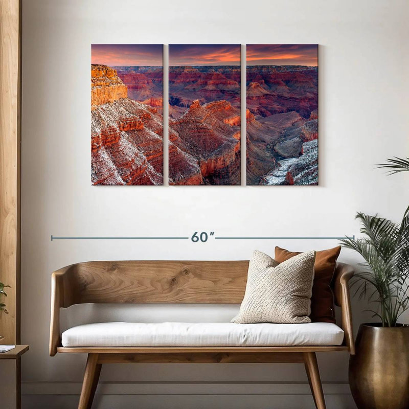 Aime Grand Canyon South Edge III, H 28 po x l 45 po