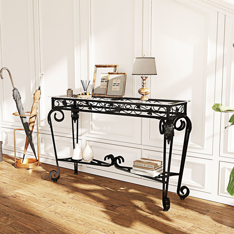 Console avec canapé et rangement