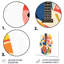 Funky Guite Muse - fruits, art mural en métal-2057224843