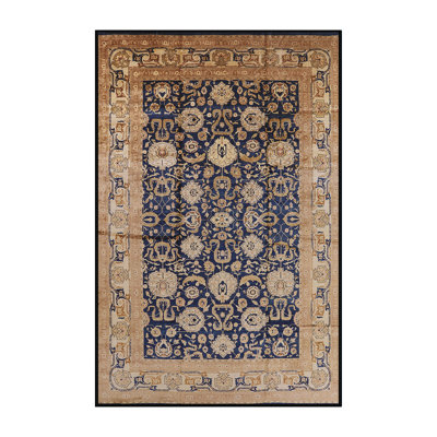 Tapis brun / bleu Chi