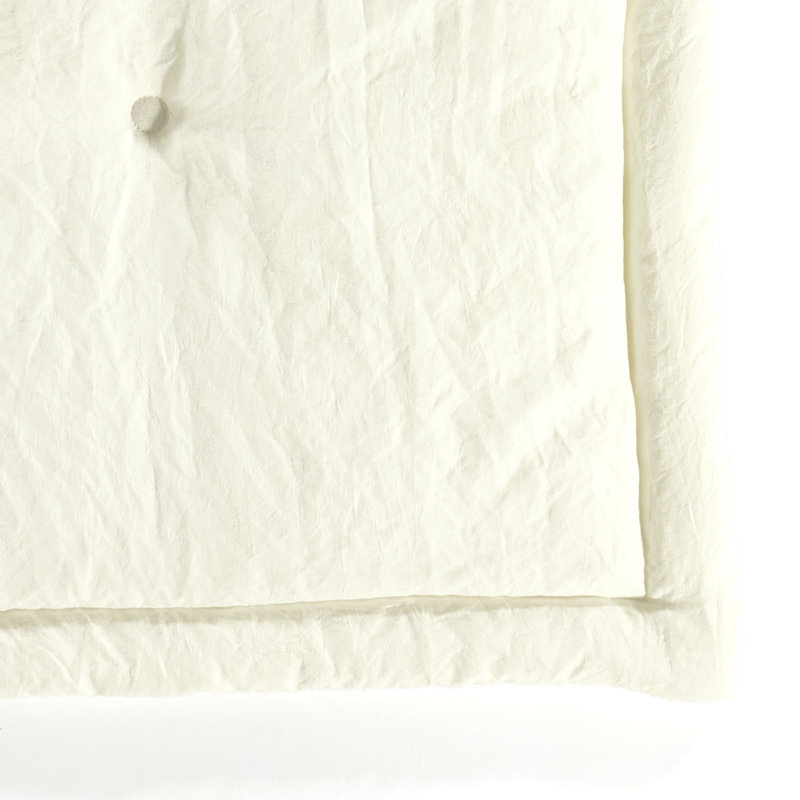 Tapis de jeu pour bébé avec bordure en polyester Lush Décor, Ivoire
