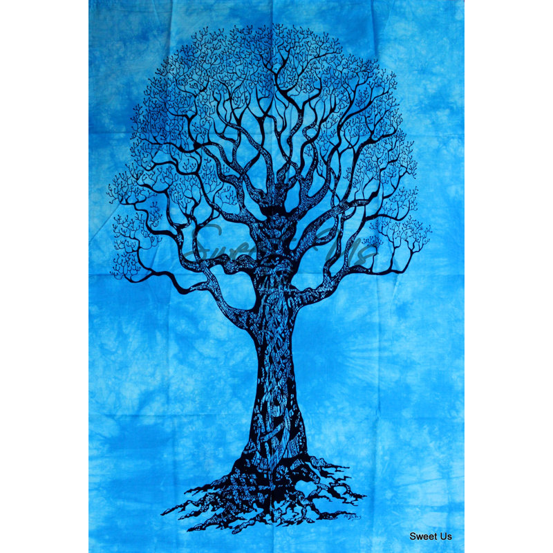 Cotton Tapestry, Blue