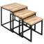 Jonie Sled Nesting Tables