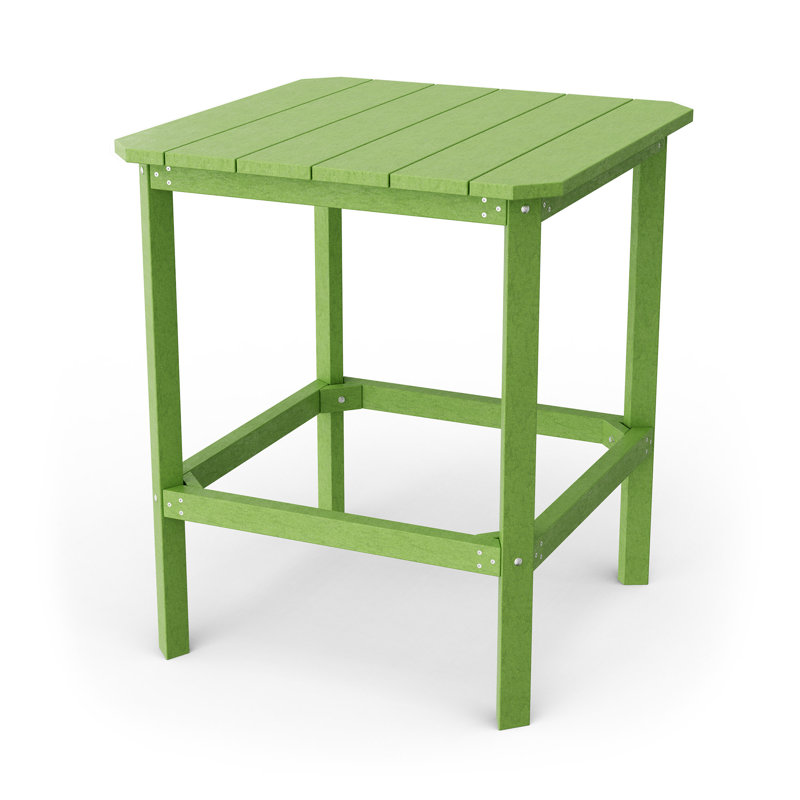 Classic 40" High Table, Lime Green
