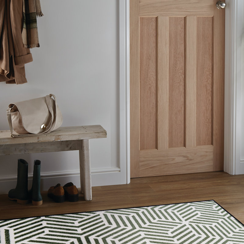 Aretzy Modern & Contemporary Geometric Non-Skid Kitchen Mat, 67cm W x 120cm L