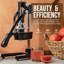 Presse-fruits manuel Zulay Kitchen - Presse-agrumes commercial robuste-40822182