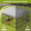 180cm H Metal Yard Kennel