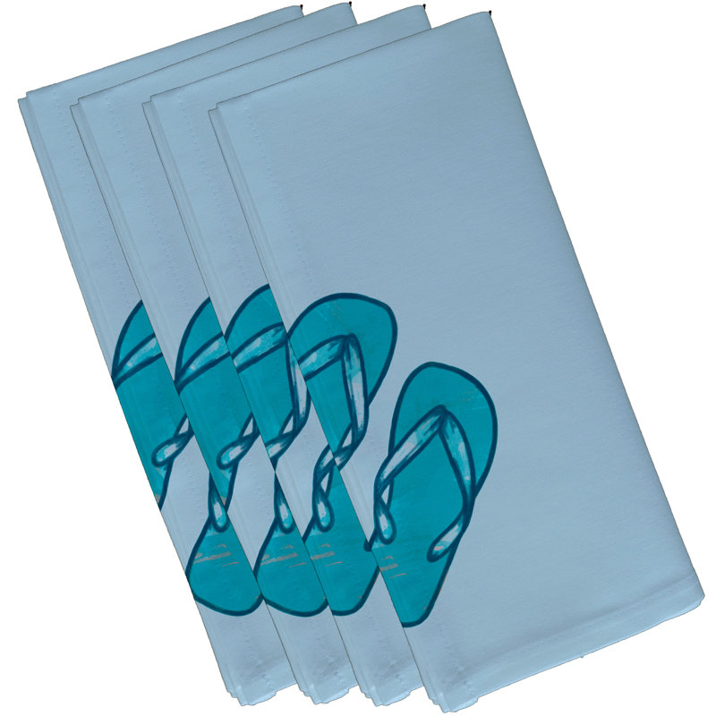 Ensemble de serviettes 4 pièces Eastbourne, bleu