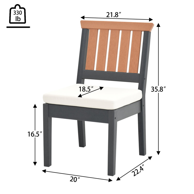 Chaise sans accoudoirs Eastlake