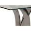Redd 120cm Glass Top Console Table