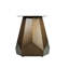 51,75 po Table de salle à manger ronde en pierre frittée pour 6 sièges, blanche avec base en métal robuste, style moderne pour la maison, chaleur et surface de vie