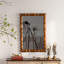 Miroir mural en bois sculpté