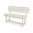 POLYWOOD Park 6 - Person Patio Dining Set with Square Table , Cushions Included-16839182-16839173-22490654