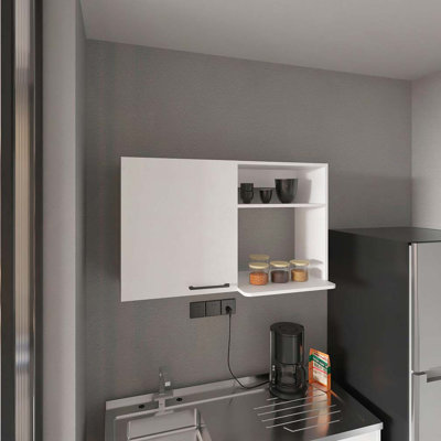 Armoire murale blanche 2