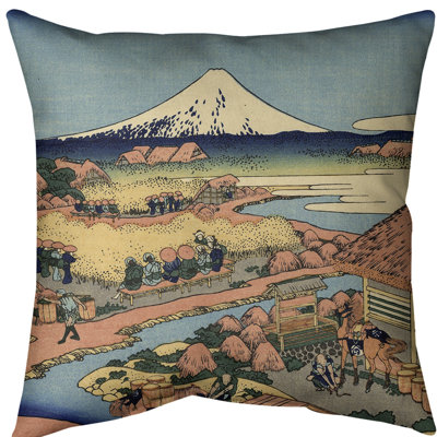 Oreiller katsushika hokusai, the thé de katakura euro